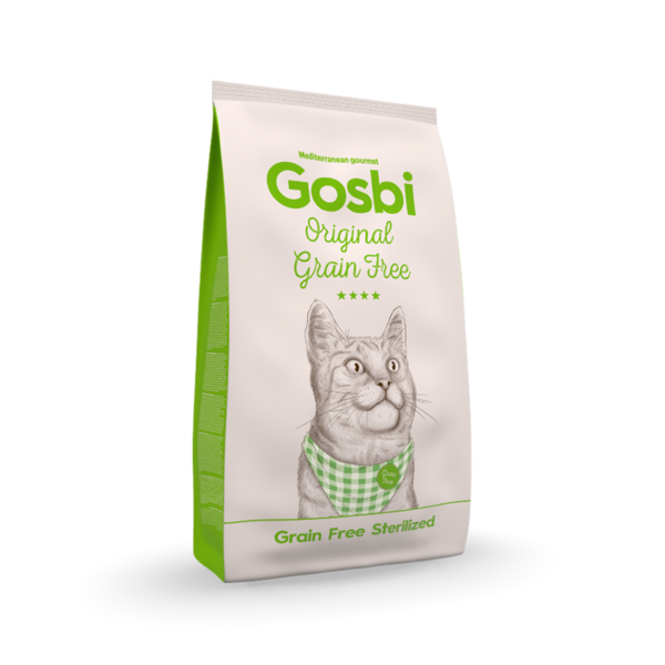 Gosbi Original Cat Sterilized Grain Free — pinso sense cereals
