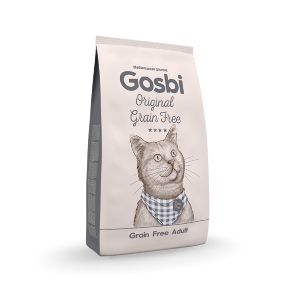 Gosbi Original Cat Adult Grain Free amb pollastre — 1 kg