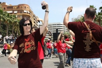 Samarreta Trobades 2016 — Escola Valenciana