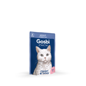 Gosbi Delicat Adult Chicken & Turkey — aliment humit per a gats