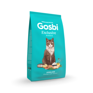 Gosbi Exclusive Cat Sterilized amb pollastre i salmó — 400 g