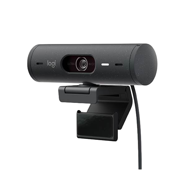Logitech Brio 500 grafit — càmera web Full HD USB-C