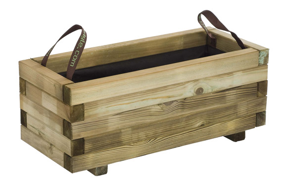 Jardinera Baroque rectangular de 31 litres