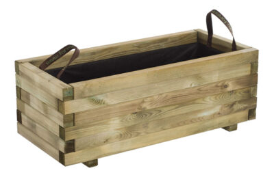 Jardinera Baroque rectangular de 73 litres