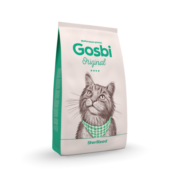 Gosbi Original Cat Sterilized amb pollastre — 1 kg