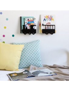 Prestatge infantil Tren negre — Be Creative Andorra