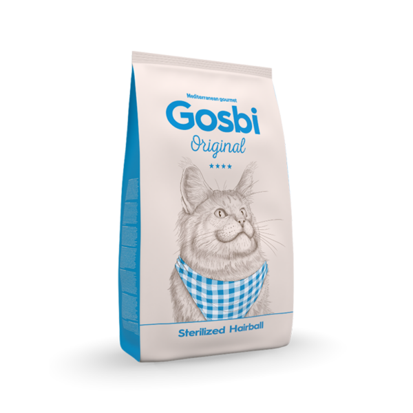 Gosbi Original Cat Sterilized Hairball — pinso per a gats