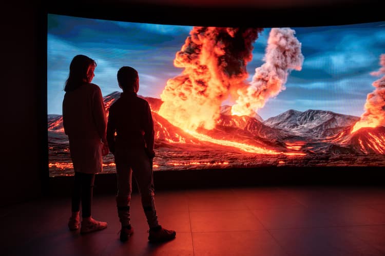 Entrada a l'Espai Cràter d'Olot per descobrir els volcans