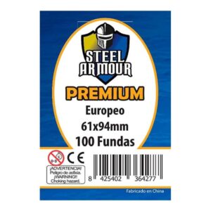 Fundes Steel Armour Euro Premium 61 × 94 mm — 100 unitats