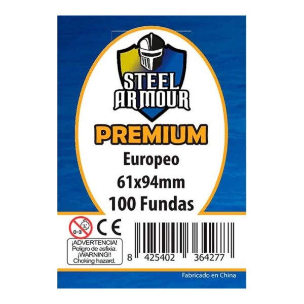 Fundes Steel Armour Euro Premium 61 × 94 mm — 100 unitats