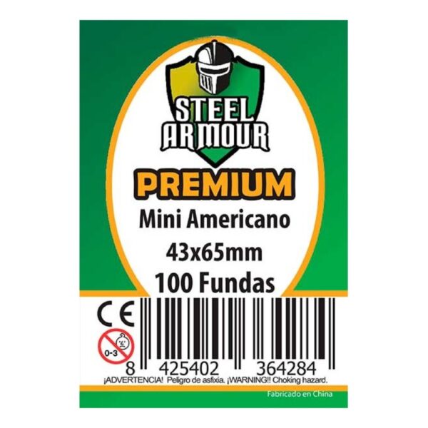 Fundes Steel Armour Mini Americano Premium 43 × 65 mm — 100 unitats