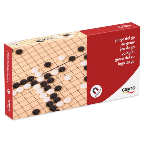 Go plegable magnètic Cayro — tauler de 31 × 31 cm