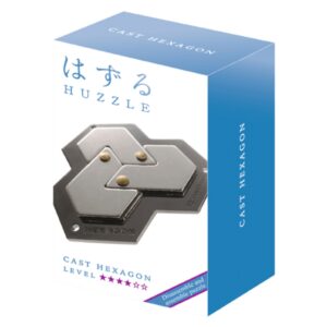 Hanayama Hexagon — puzle metàl·lic de nivell 4