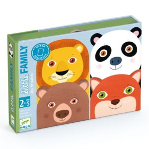 Little Family de Djeco — cartes de parelles d'animals