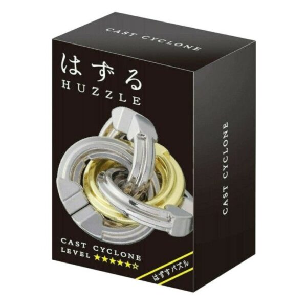Hanayama Cyclone — puzle metàl·lic de nivell 5