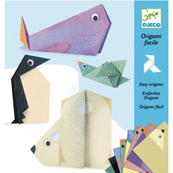 Origami Animals Polars de Djeco — manualitat de paper