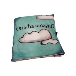 Llibre coixí «On s’ha amagat?» — joc de descoberta per als més petits