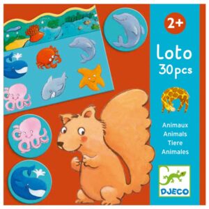 Loto Animals de Djeco — joc infantil de memòria