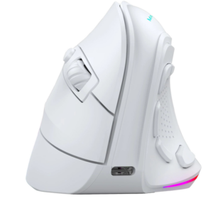 Mars Gaming MMSKW blanc — ratolí vertical sense fil