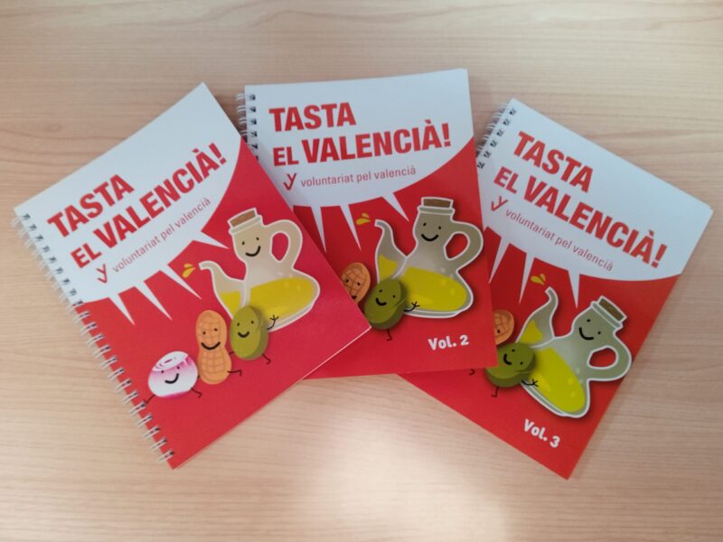 Lot de 3 llibres Tasta el valencià!