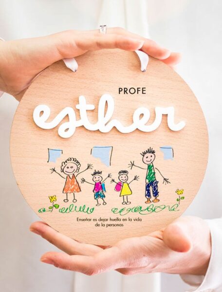 Placa per a professor - Be Creative Andorra